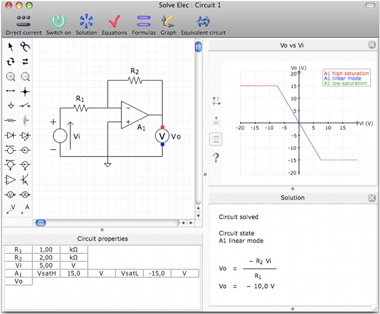 Solve Elec amplificatore operazionale