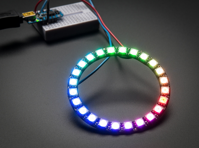 NeoPixel e Arduino - vista generale
